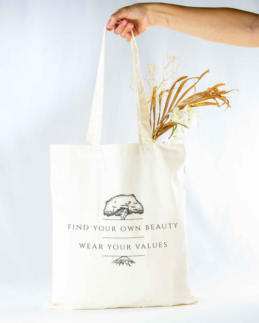 tote bag bici beige