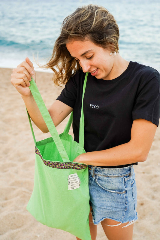 tote bag verde