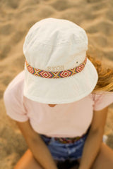 gorro beige cinta