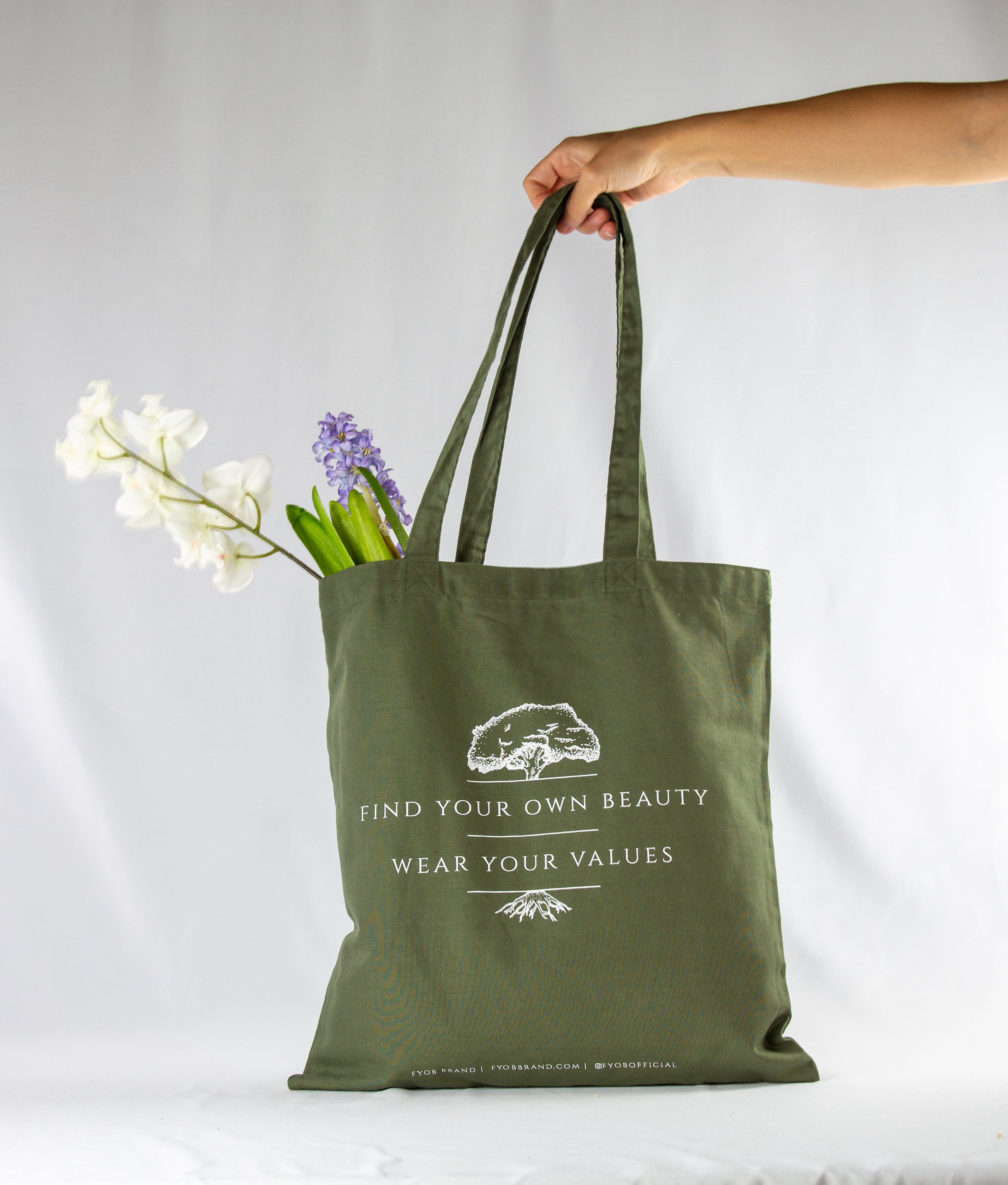 tote bag verde bici - Main Image